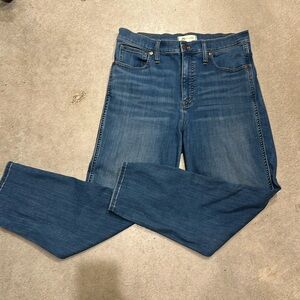 Madewell stovepipe Jeans EUC